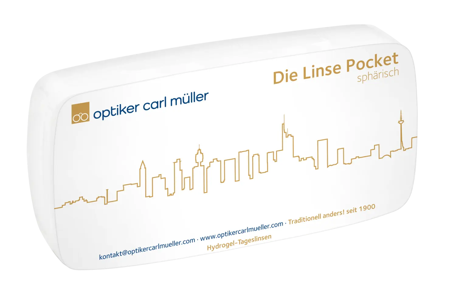 Die Linse Pocket - Tageskontaktlinse  (sphärisch)